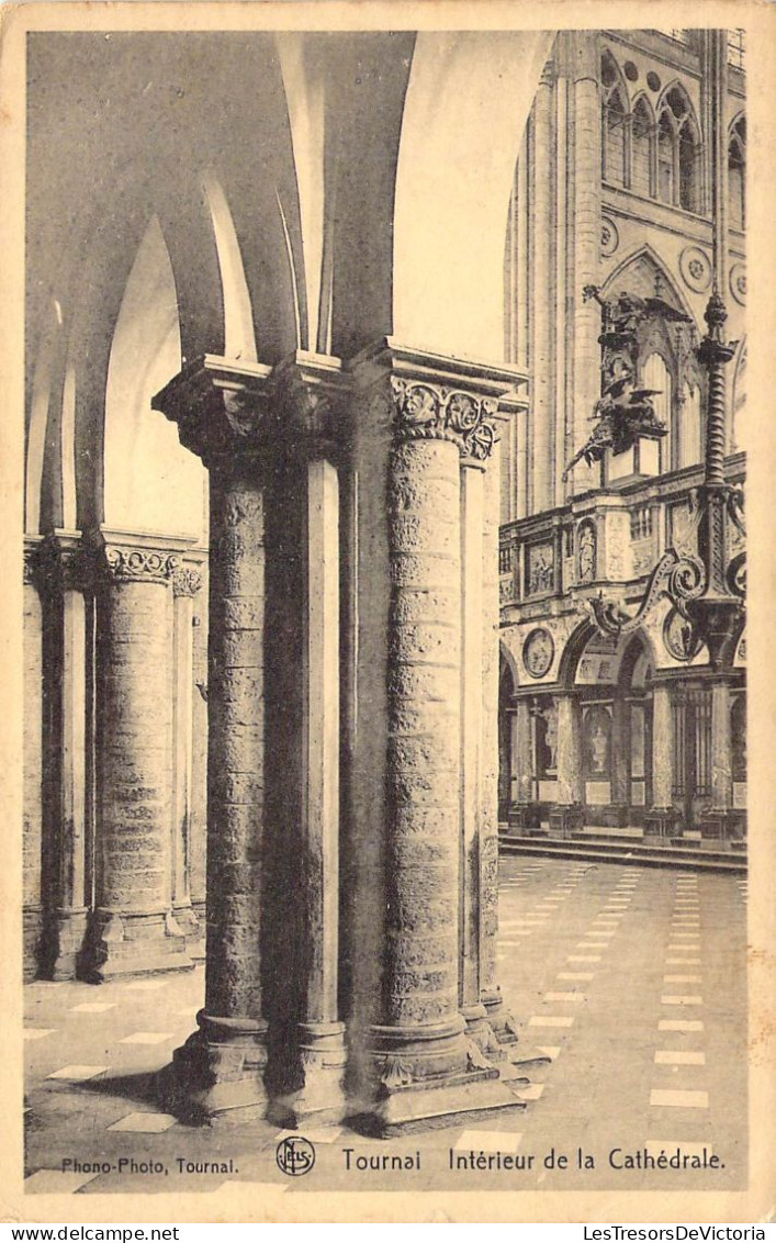 BELGIQUE - TOURNAI - Intérieur De La Cathédrale - Carte Postale Ancienne - Tournai