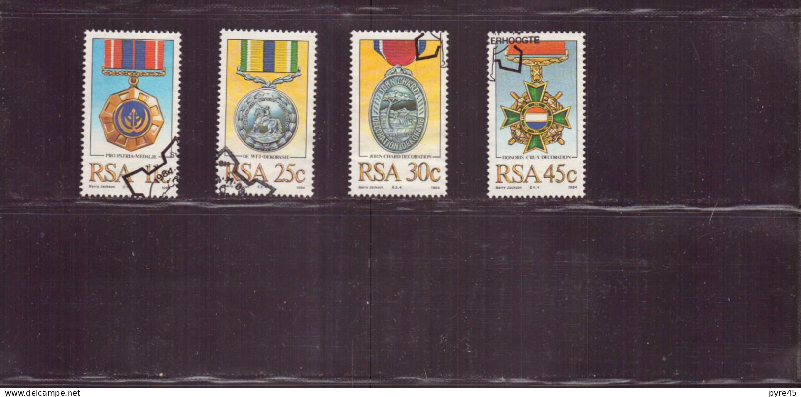 AFRIQUE DU SUD 1984 N° 575 / 78 OBLITERE - Used Stamps