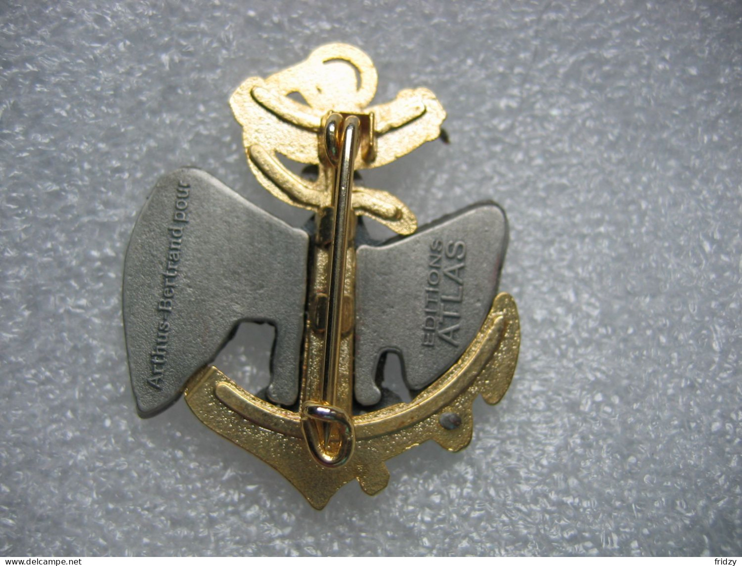 Broche Militaire Du 3e Régiment D'infanterie De Marine (Arthus Bertrand Pour Les éditions ATLAS) - Marine