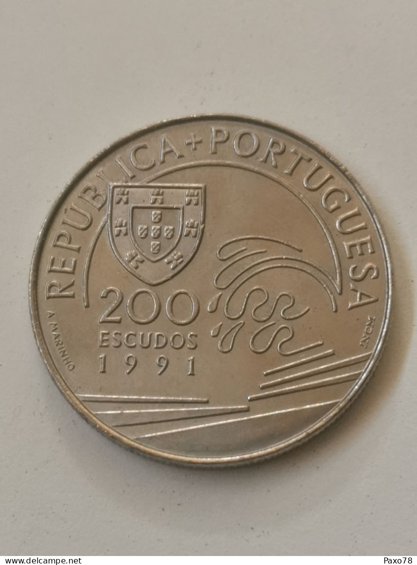 Portugal, 200 Escudos, Colombo E Portugal 1991 - Portugal