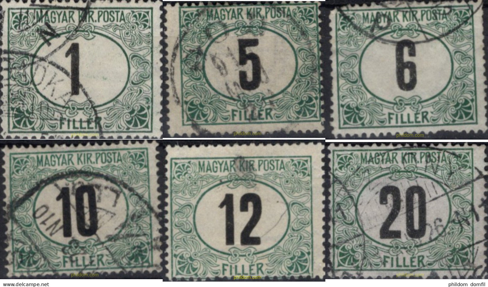 702103 MNH HUNGRIA 1909 SELLOS DE TASAS - Ungebraucht