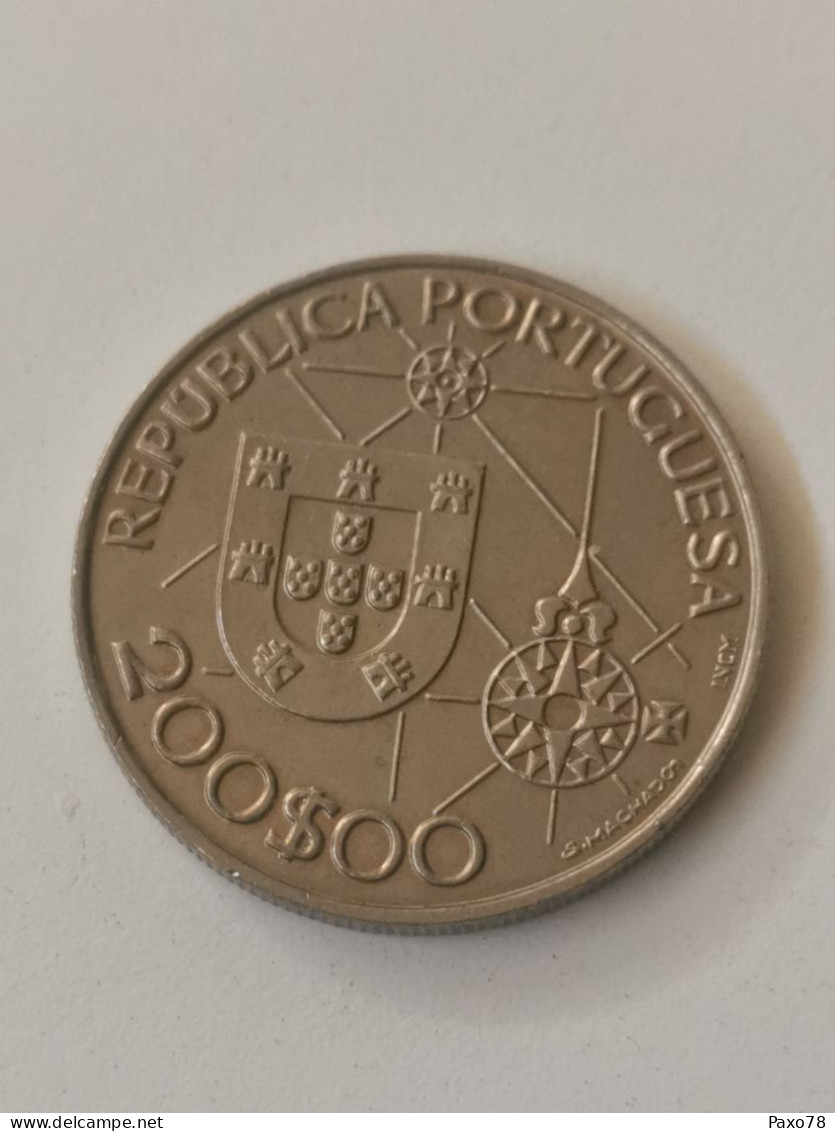 Portugal, 200 Escudos, Novo Mundo 1992 - Portogallo