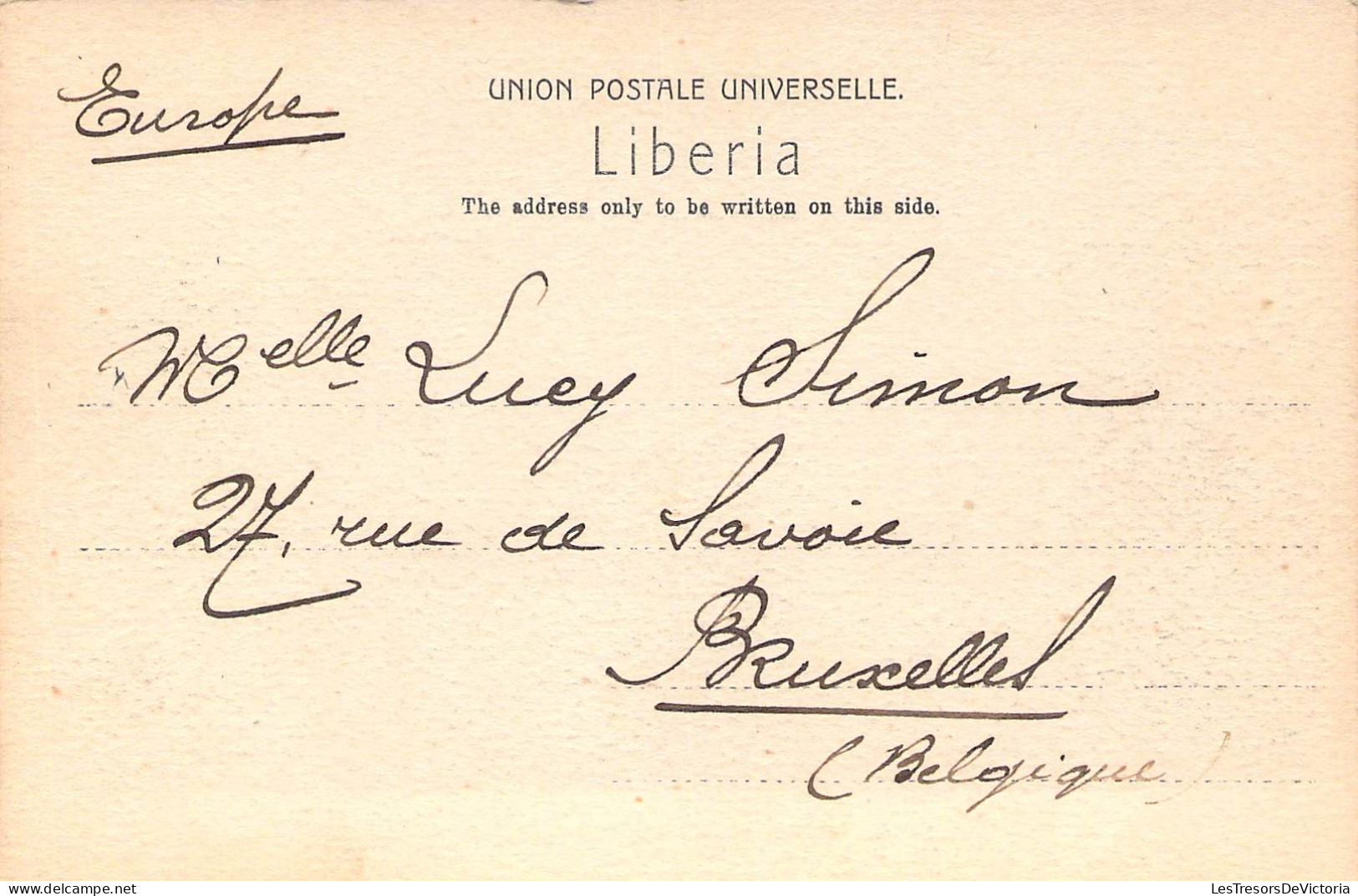Liberia - Monrovia - Bord De Mer - Animé - Carte Postale Ancienne - Liberia