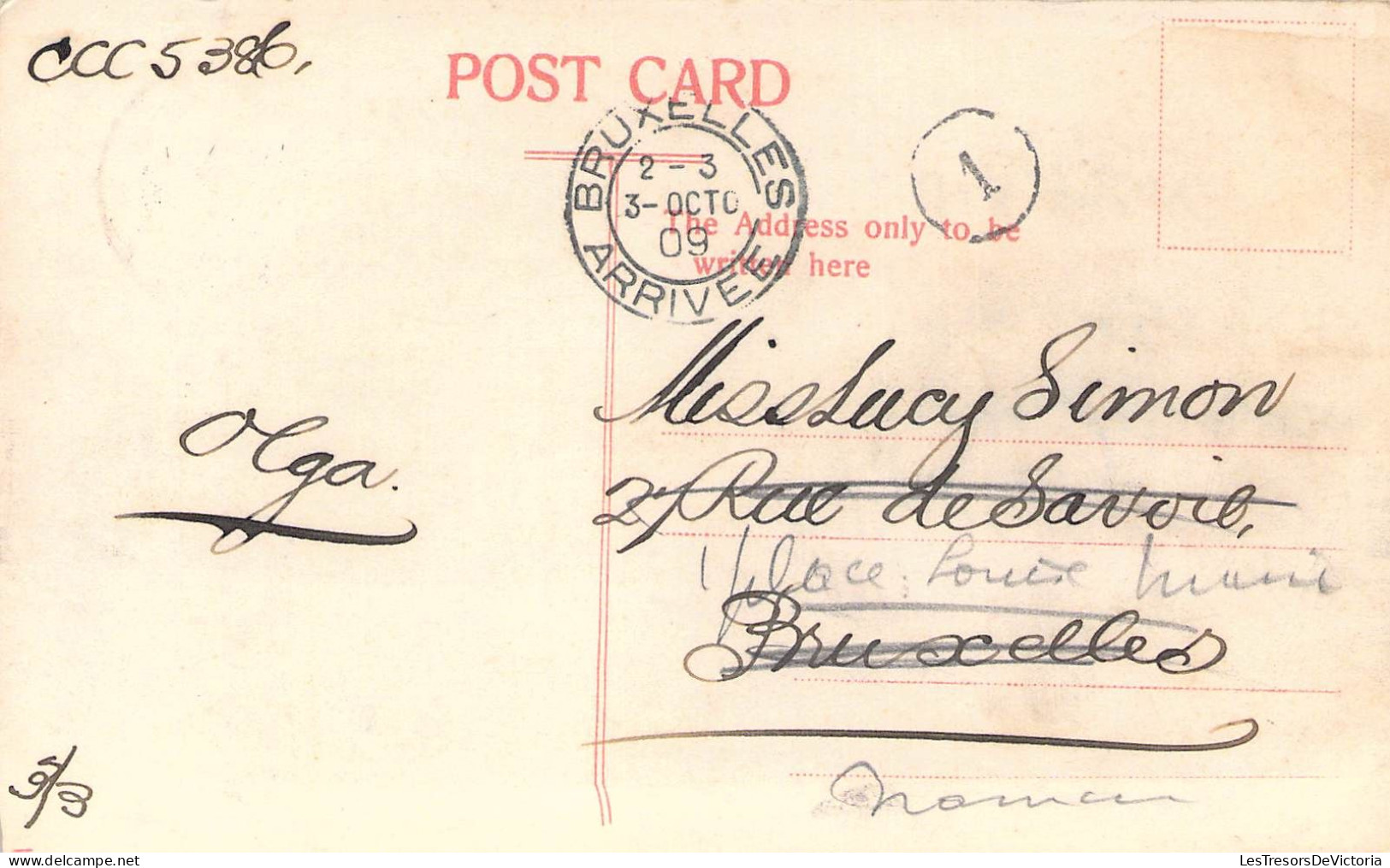Afrique Du Sud - Johannesbujrg - The Stock Exchange - Colorisé - Braune & Levy - Oblitéré 1909 - Carte Postale Ancienne - South Africa