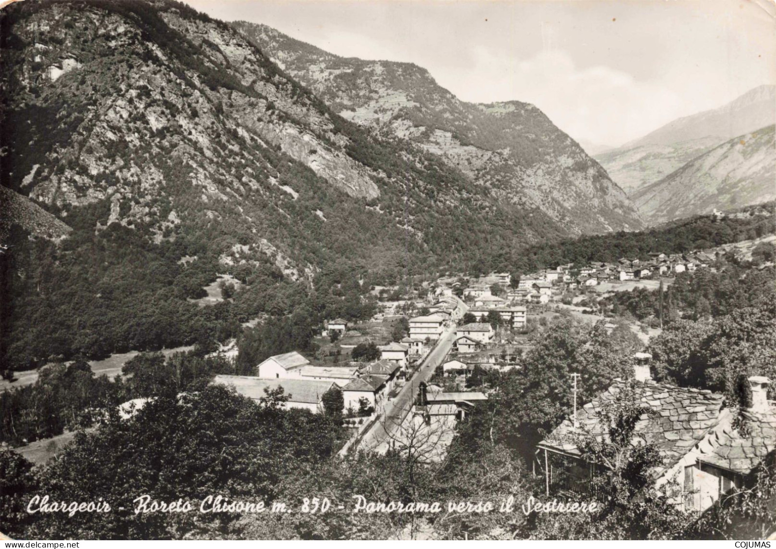 ITALIE - S16251 - Chargeoir Rareto Chisone Panorma Il Sestriere - CPSM 15x10 Cm - Other Monuments & Buildings