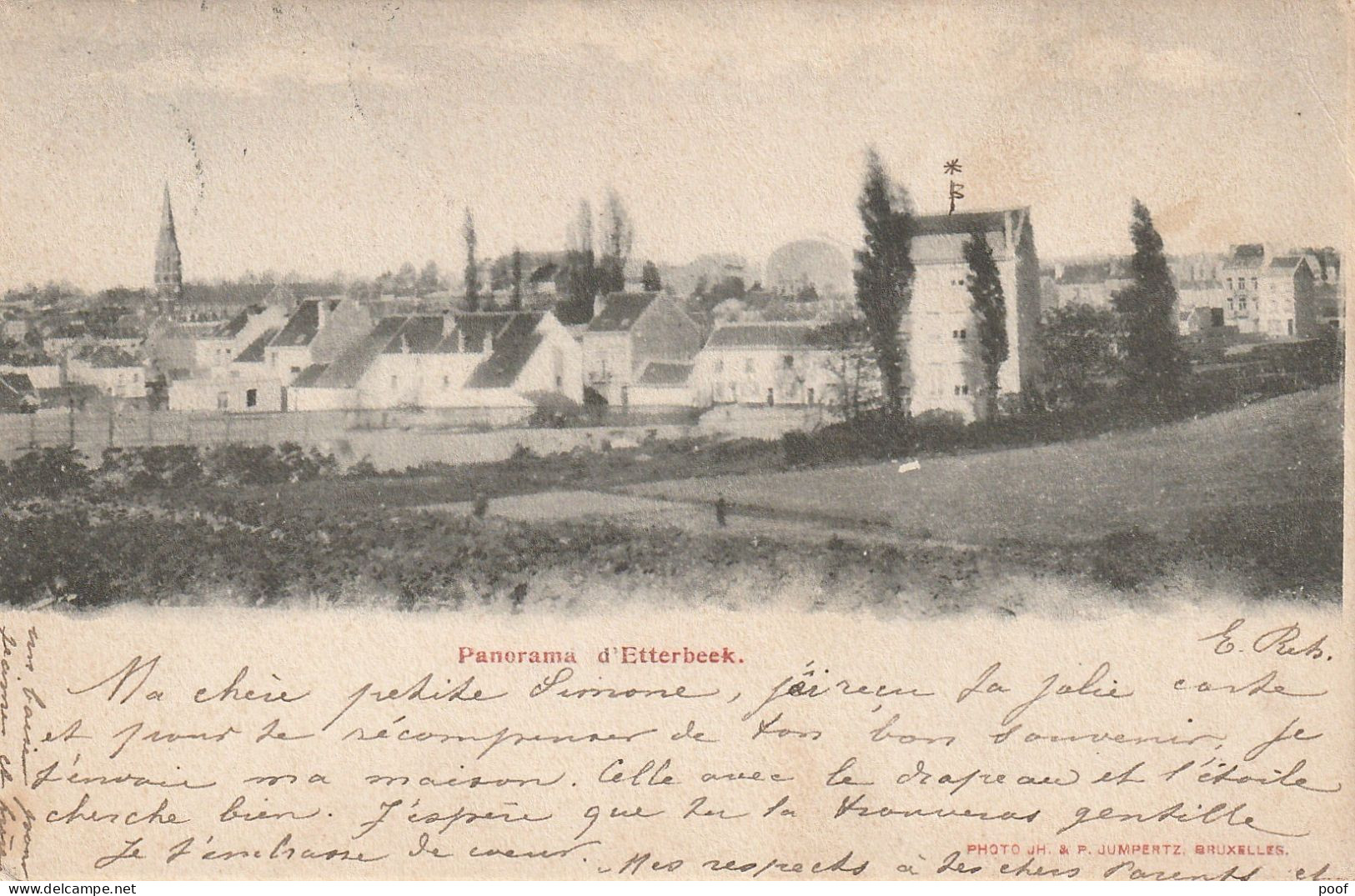 Etterbeek : Panorama  --- 1904 - Etterbeek