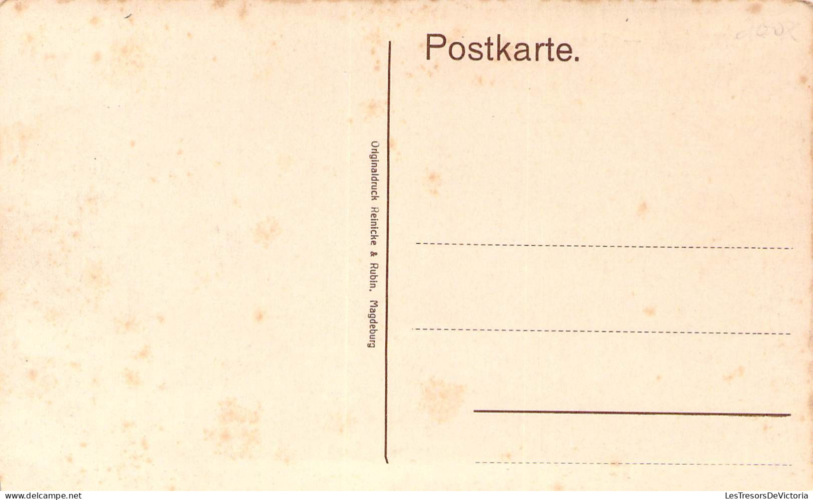 Allemagne - Magdeburg - Zentral Theater - Animé - Reinicke & Rubin - Carte Postale Ancienne - Magdeburg