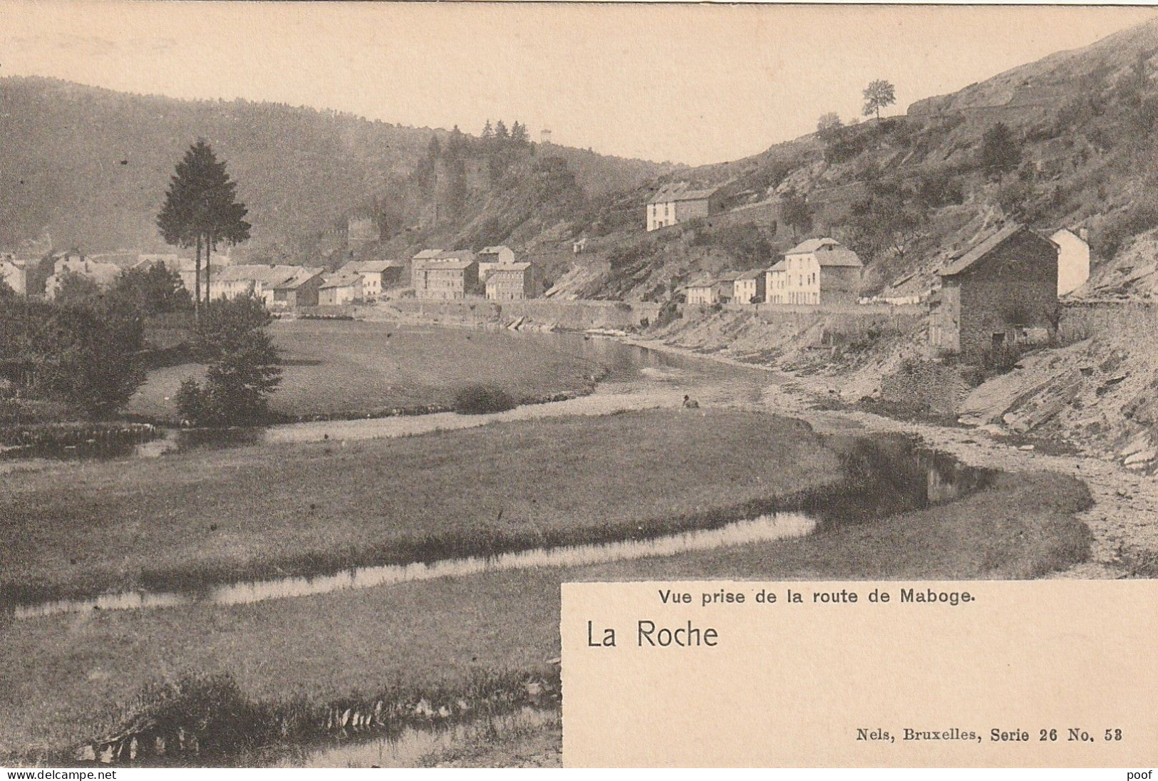 La Roche : Vue Prise De La Route De Maboge - La-Roche-en-Ardenne