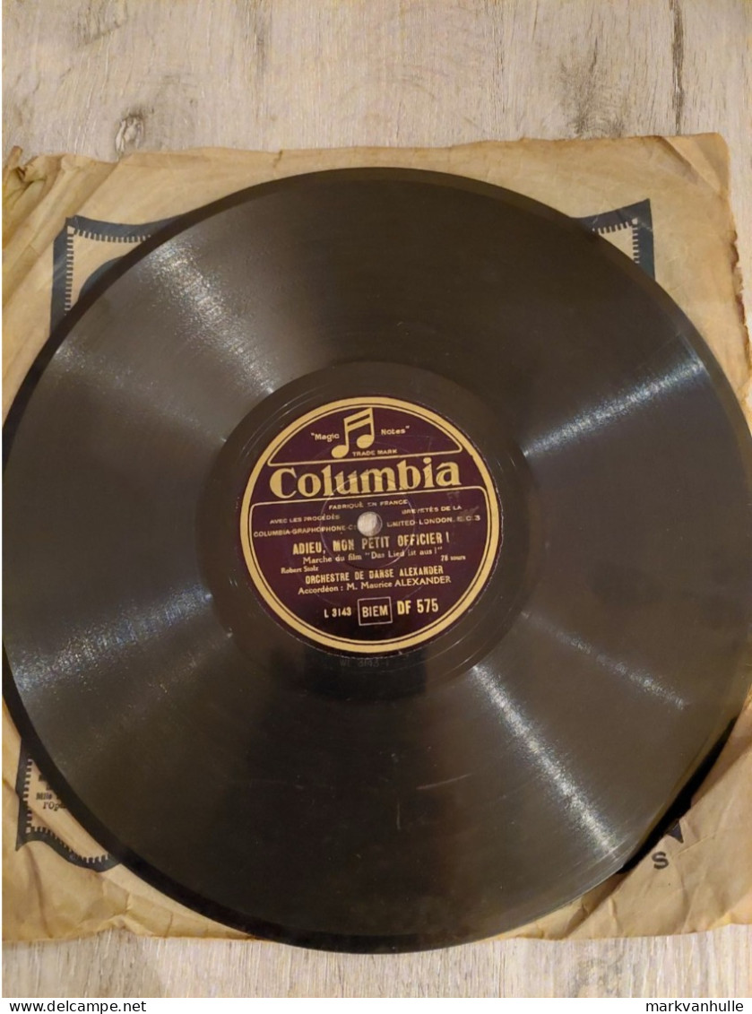 Oude Muziek Lp - 78 Rpm - Gramophone Records