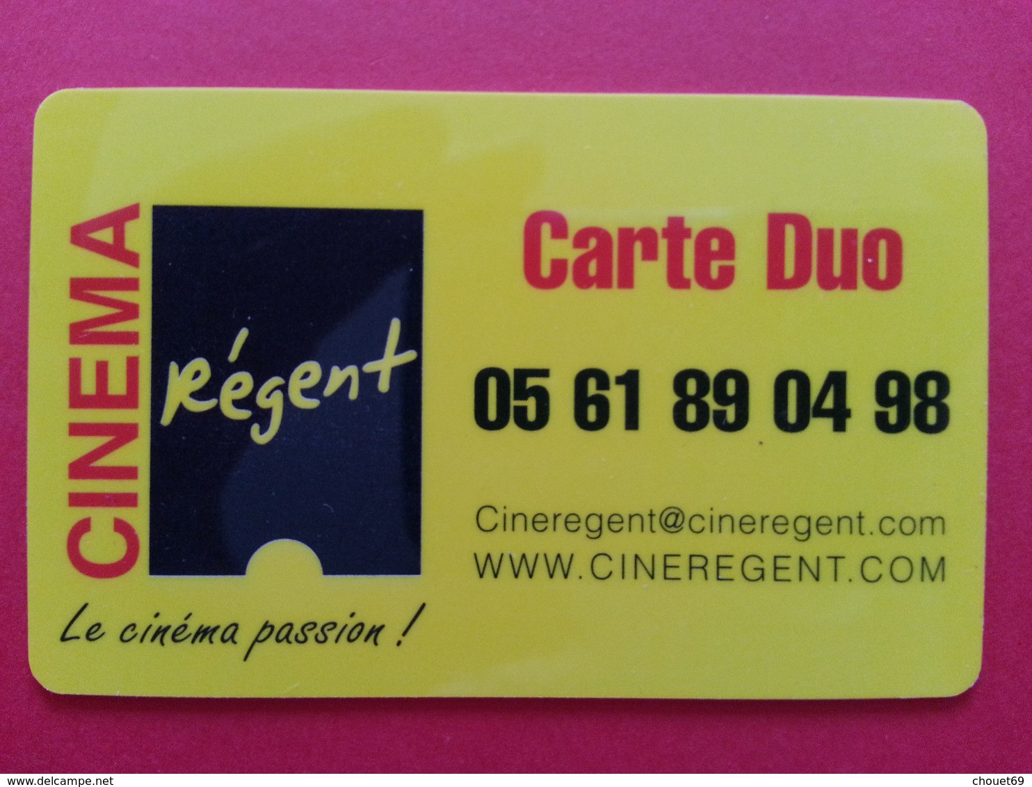 Cinécarte Carte Duo Régent  (BC0415 - Bioscoopkaarten
