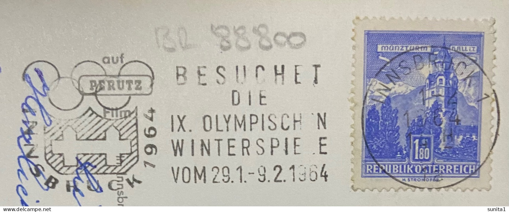 Winter Olympics 1964, Innsbruck, Tirol, Almpinismus, Austria, Ski, Mountain,winter Sports - Invierno 1964: Innsbruck