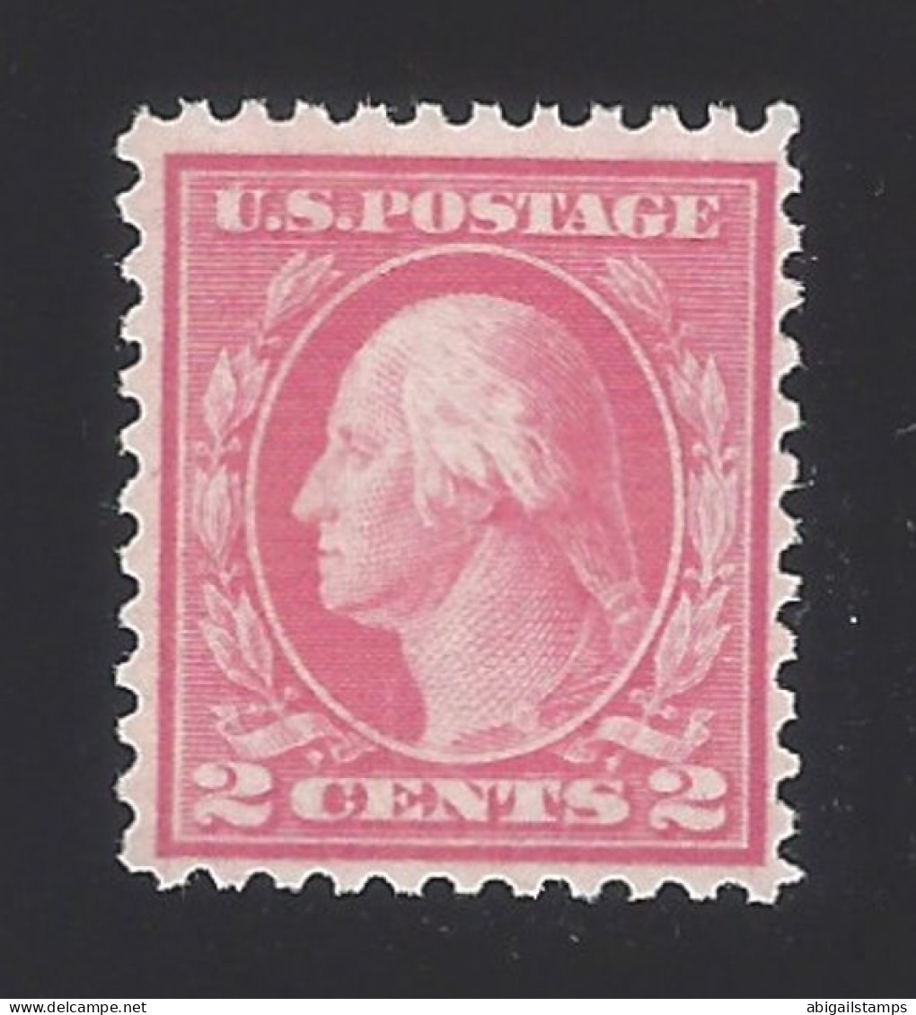 US #461 1915 Pale Carmine Red Wmk 190 Perf 11 Mint NG F-VF SCV $125 - Unused Stamps