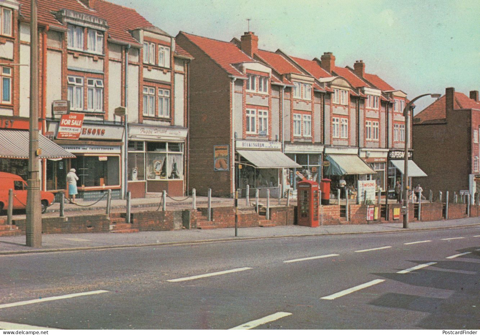 The Broadway Selsdon Surrey 1970s Postcard - Surrey