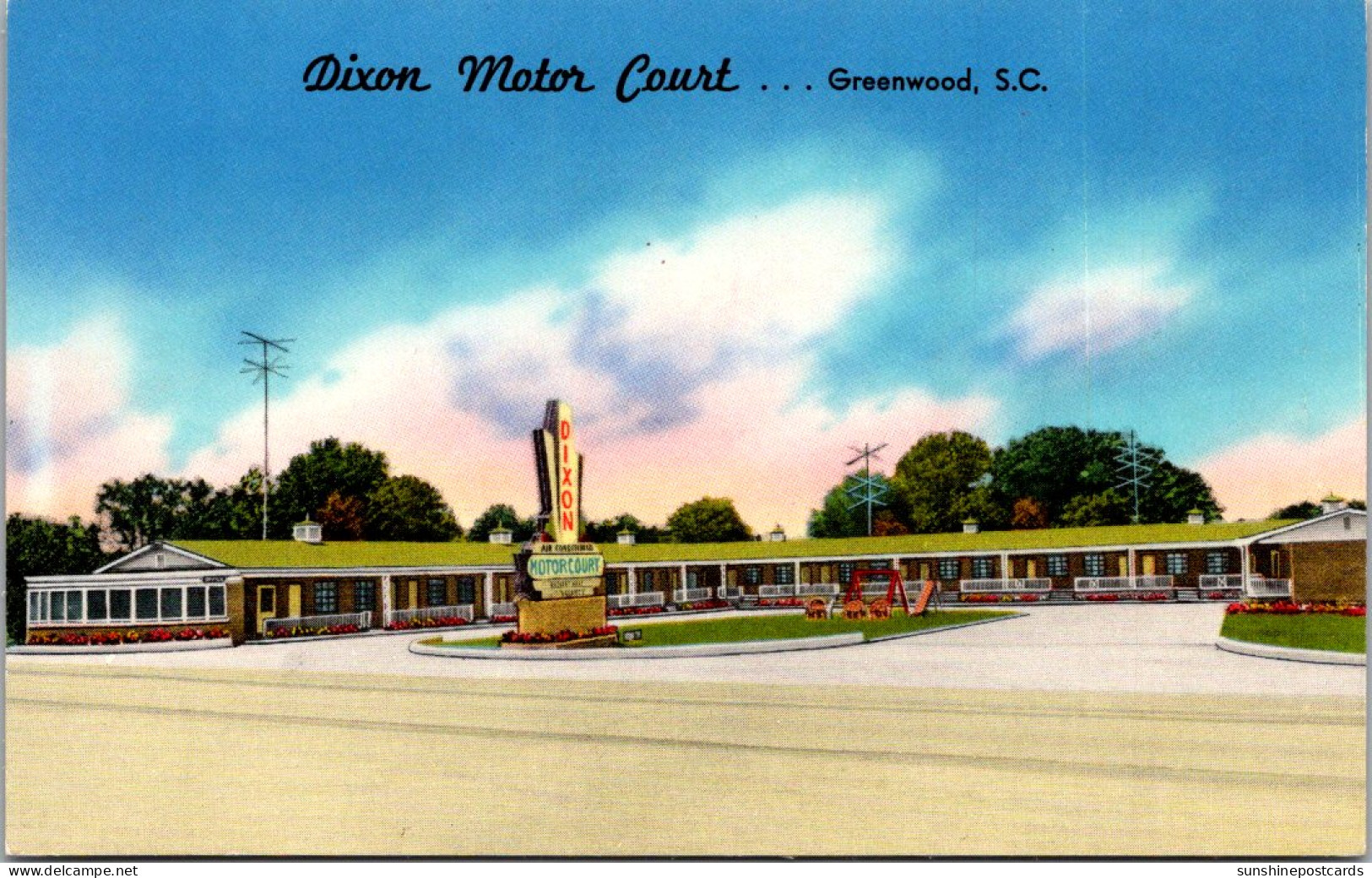 South Carolina Greenwood The Dixon Motor Court - Greenwood