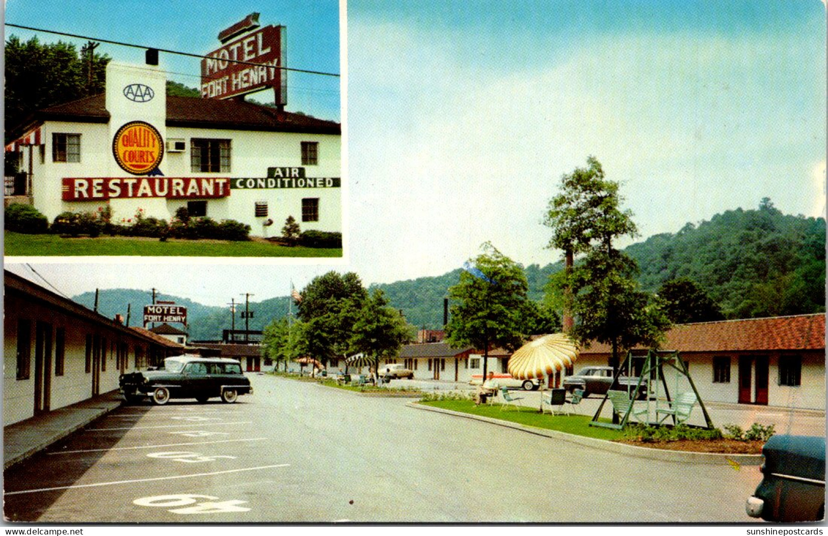 West Virginia Wheeling Motel Fort Henry And Restaurant - Wheeling