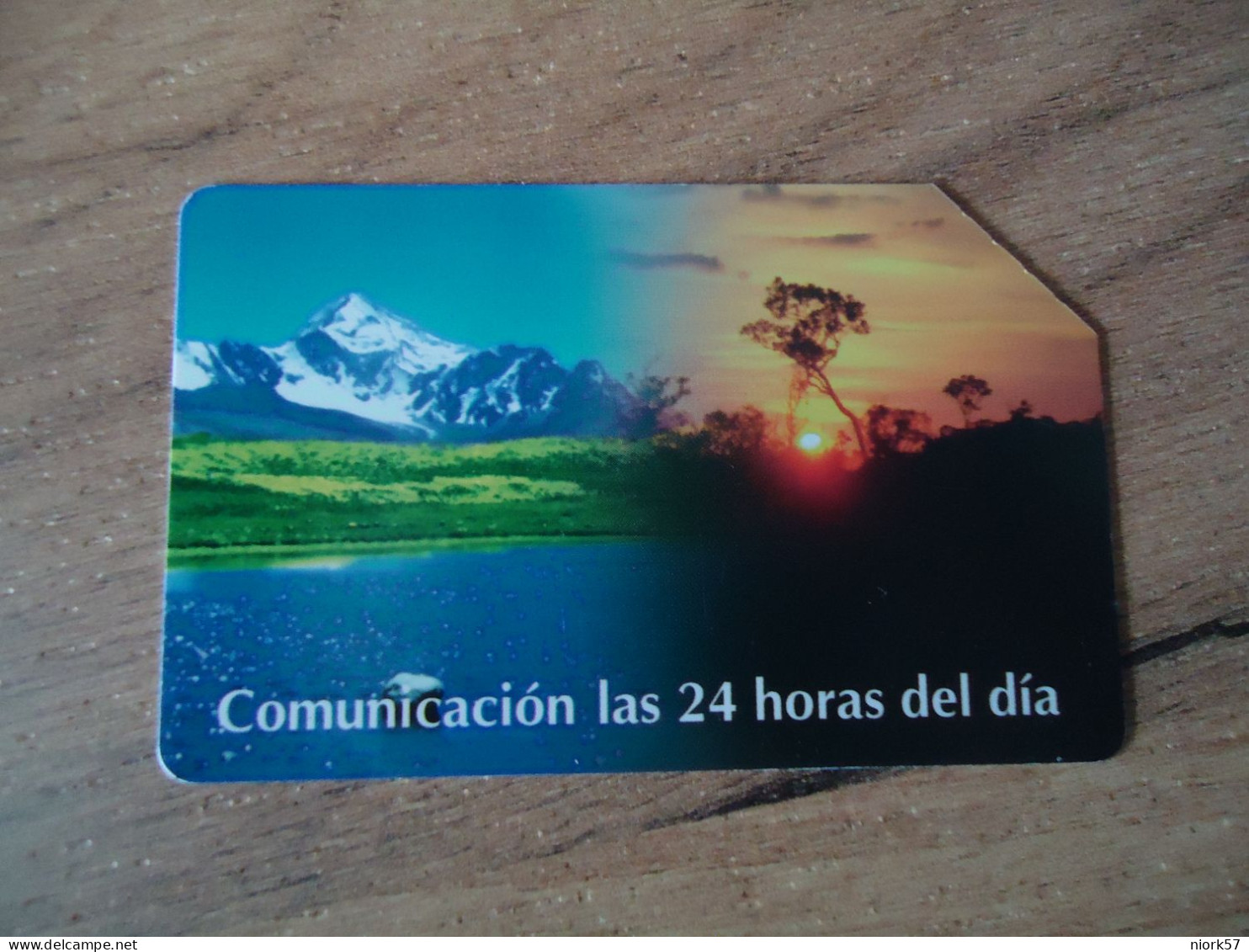 BOLIVIA  USED CARDS OPTICAL  MONUMENTS LANDSCAPES - Bolivia