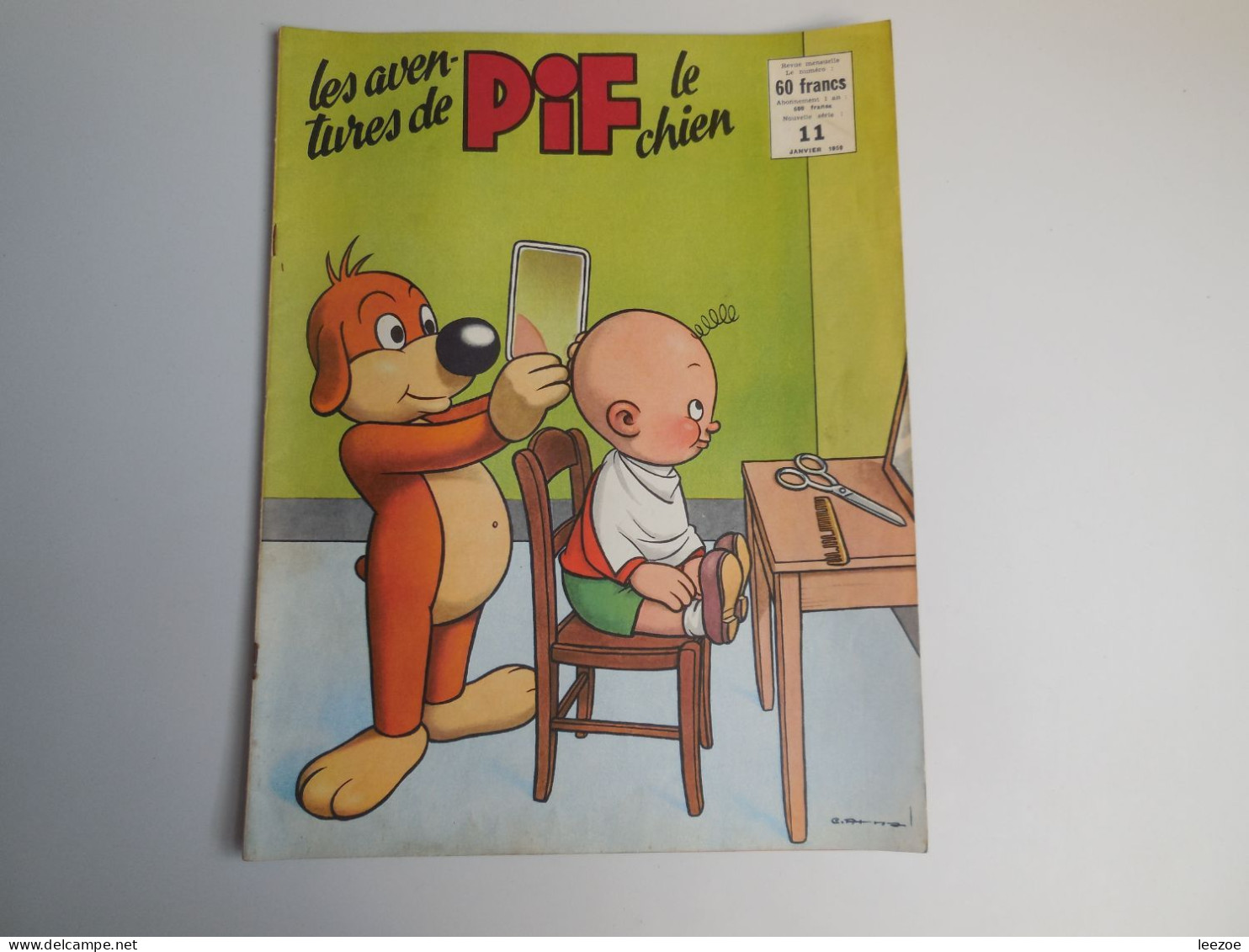 BD LES AVENTURES DE PIF LE CHIEN, 3ème Série T.11 (VAILLANT) 1959.............N5 - Pif - Autres