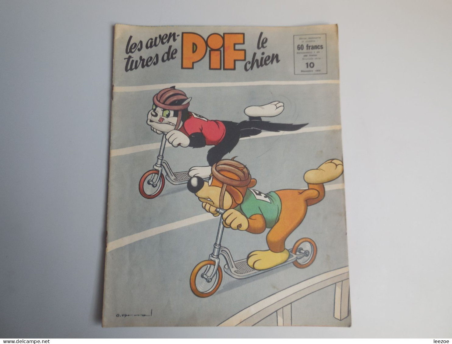 BD LES AVENTURES DE PIF LE CHIEN, 3ème Série T.10 (VAILLANT) 1958.............N5 - Pif - Autres