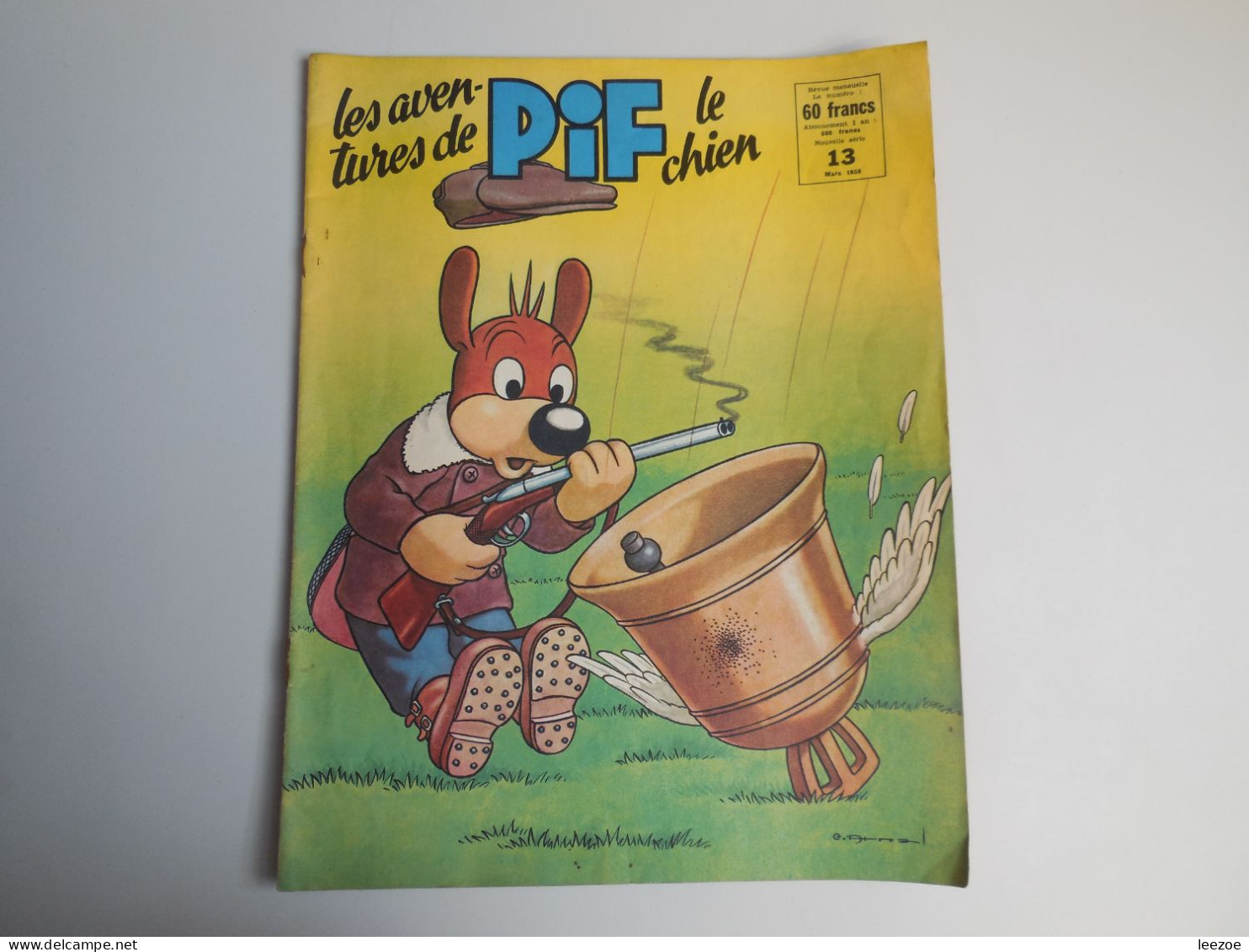 BD LES AVENTURES DE PIF LE CHIEN, 3ème Série T.13 (VAILLANT) 1959.............N5 - Pif - Autres