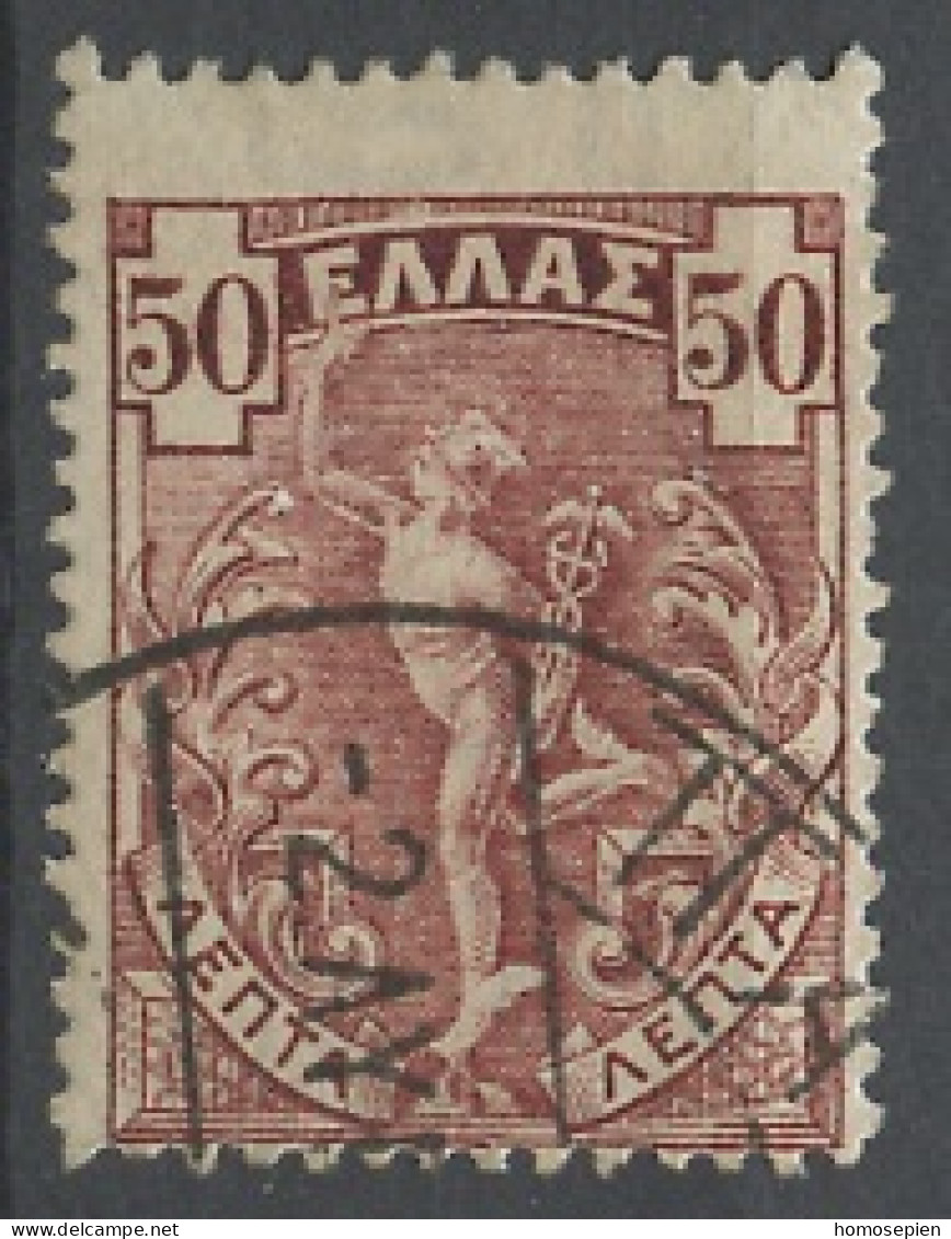 Grèce - Griechenland - Greece 1901 Y&T N°155 - Michel N°134 (o) - 50l Mercure - Used Stamps