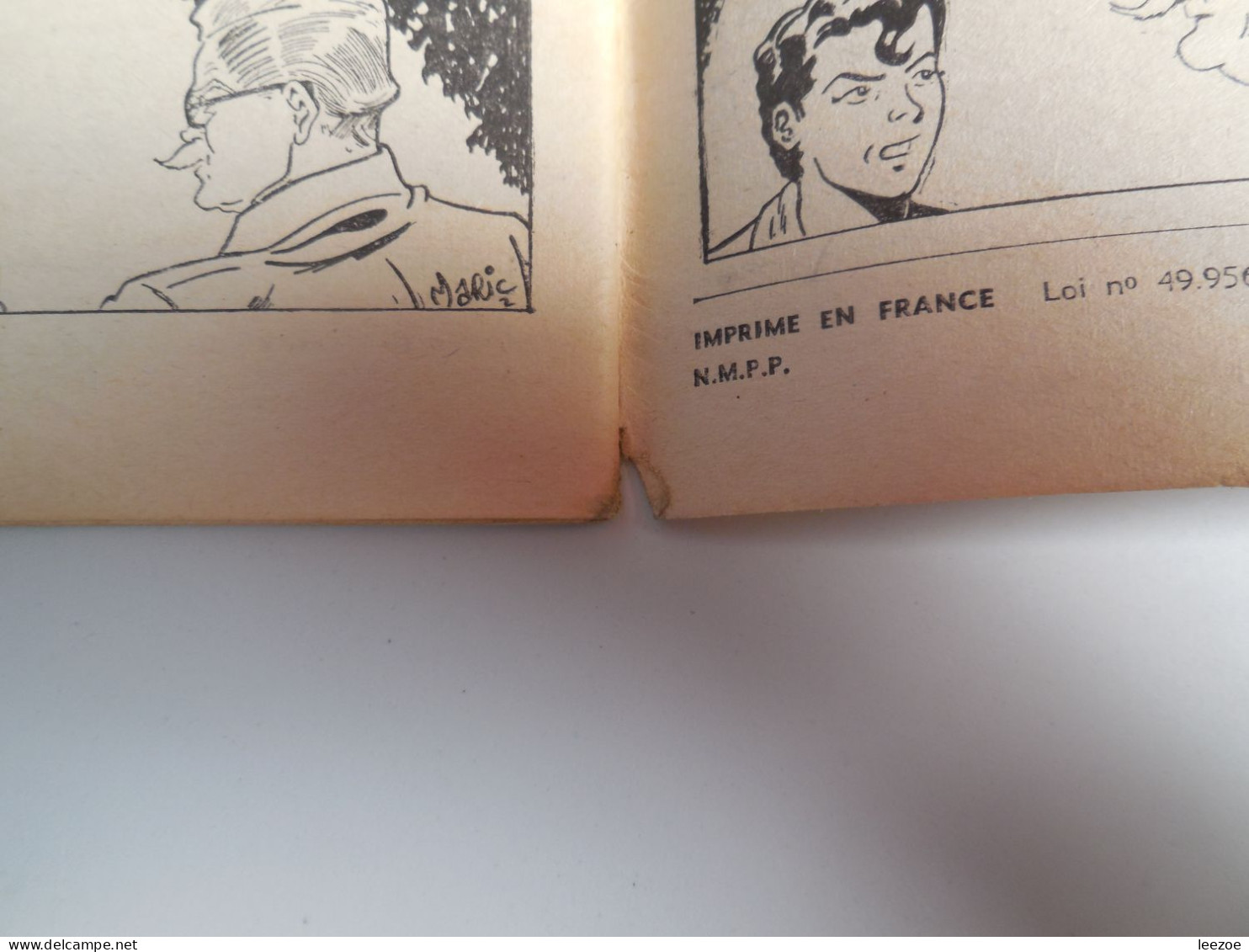 BD BIBI FRICOTIN Et La Statuette Ensorcelée (3e Série Jeunesse Joyeuse 1959) N°55.......N5 - Bibi Fricotin