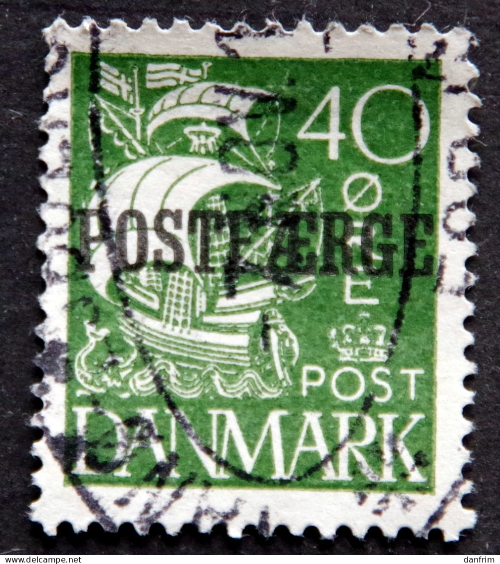 Denmark 1930 Parcel Post (POSTFÆRGE). Karavel  Minr.14  (O )  ( Lot G 929 ) - Colis Postaux