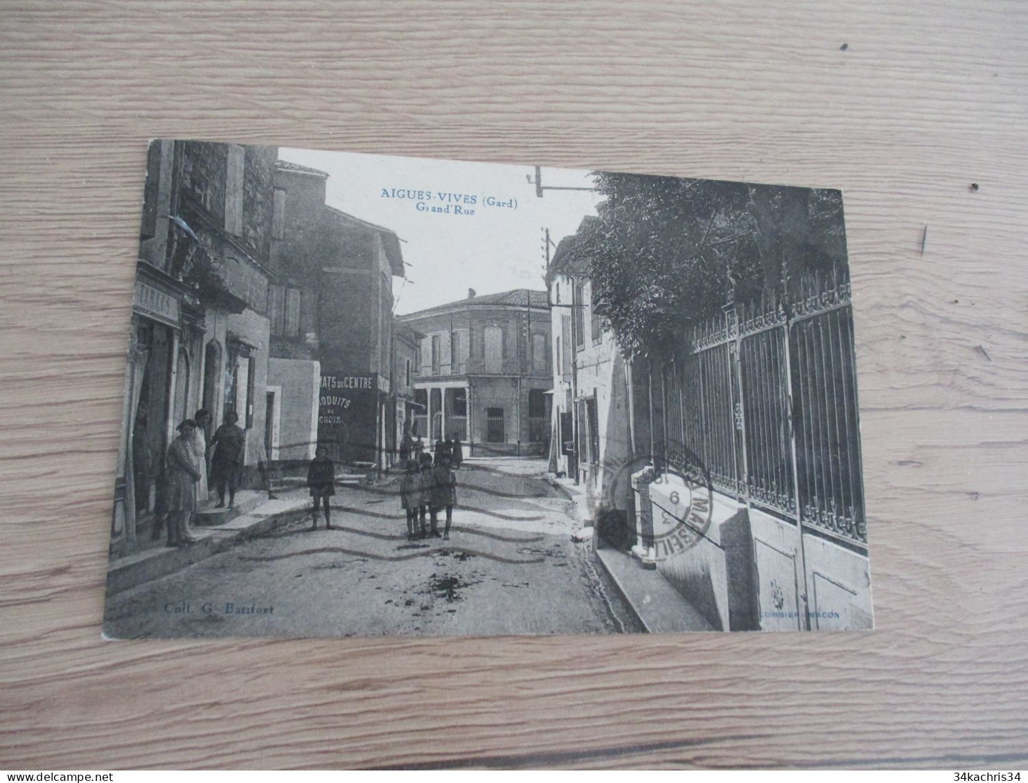 CPA 30 Gard Aigues Vives Grand'rue - Aigues-Vives