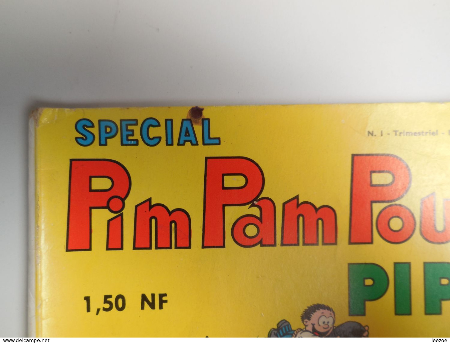 BD Pim Pam Poum (Pipo Spécial) N°1, Pipo : Des Courges Et Des Boules 1962................N5 - Pim Pam Poum