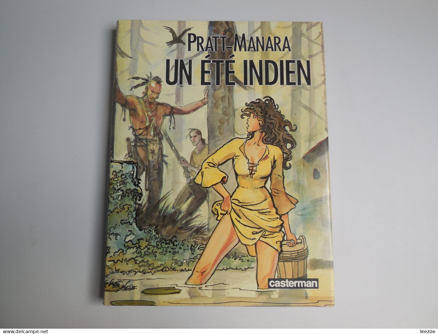 EO BD PRATT HUGO / MANARA UN ETE INDIEN 1987................N5.3.5.000 - Pratt