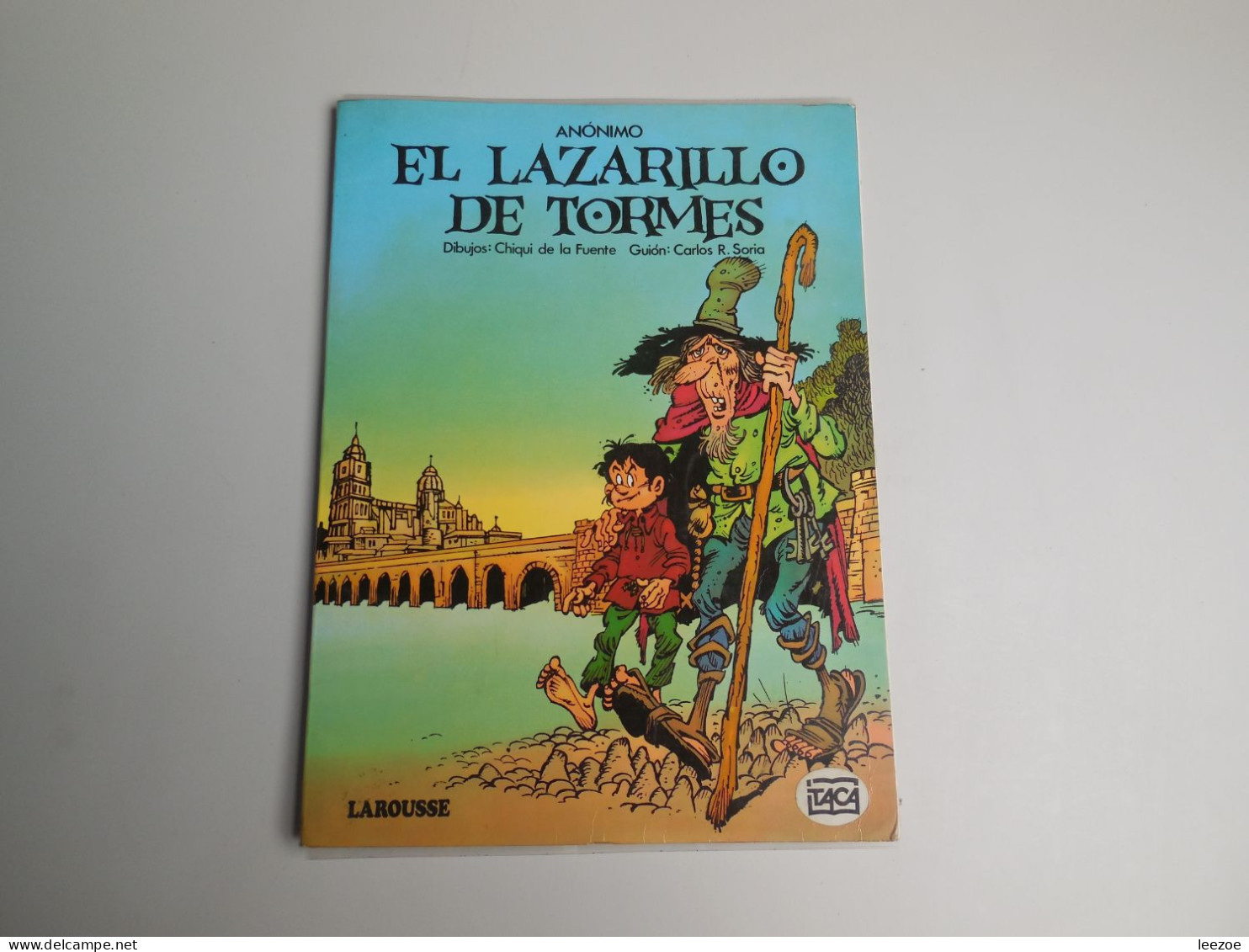 EO BD EL LAZARILLO DE THORMES ANONIMO, Exemplaire Collège Pour Espagnol Avec 3 Cellulo, Cello (très Rare)..N5.1.0. - Non Classificati