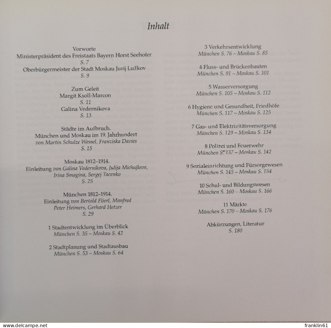 Städte Im Aufbruch. München Und Moskau 1812 - 1914. - 4. Neuzeit (1789-1914)