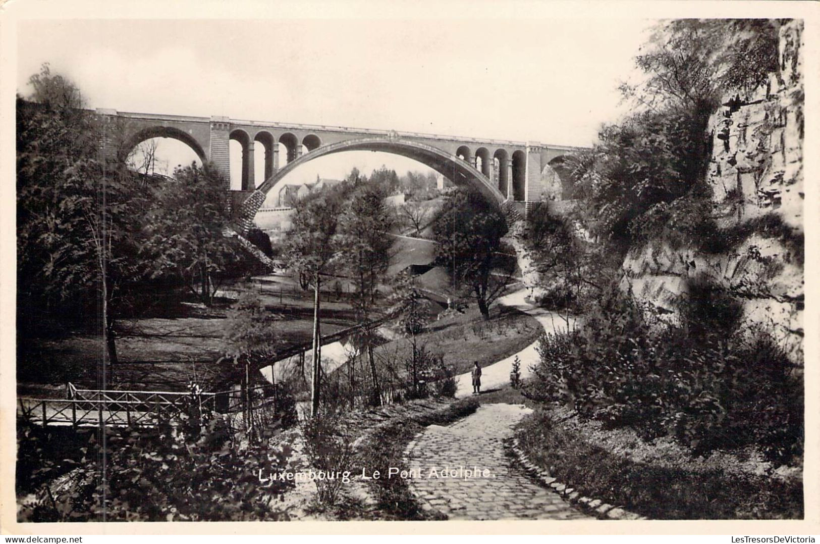 LUXEMBOURG - Le Pont Adolphe - Edit W Capus  - Carte Postale Ancienne - Sonstige & Ohne Zuordnung