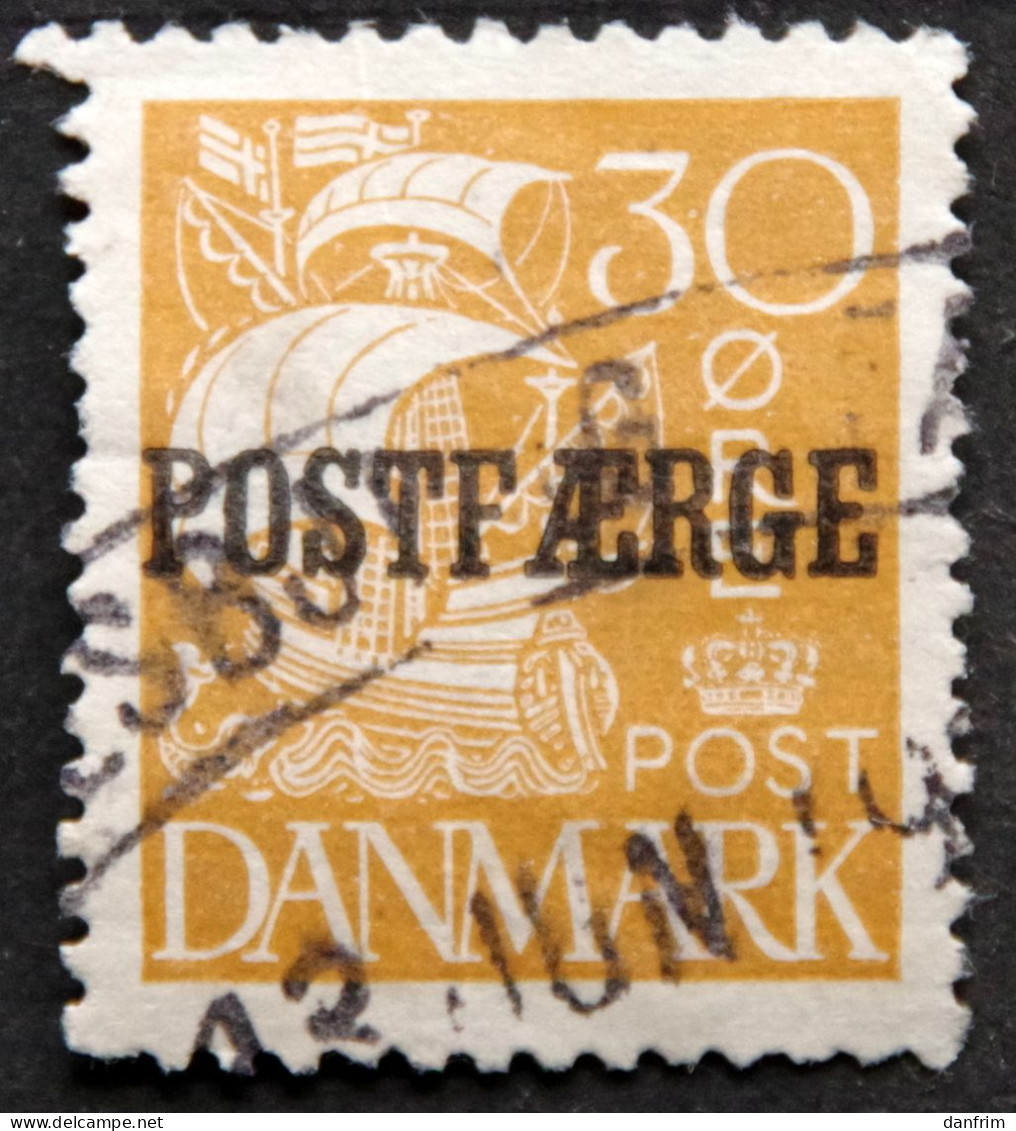 Denmark 1927 Parcel Post (POSTFÆRGE). Karavel  Minr.13 (O )  ( Lot G 1029 ) - Colis Postaux