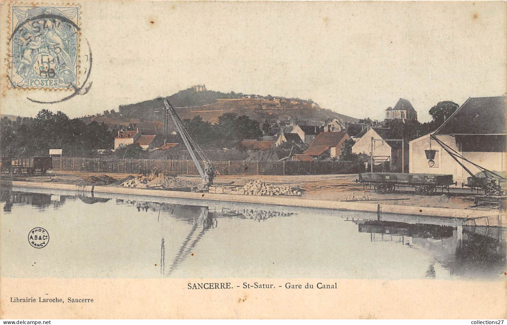 18-SANCERRE-ST-SATUR- GARE DU CANAL - Sancerre