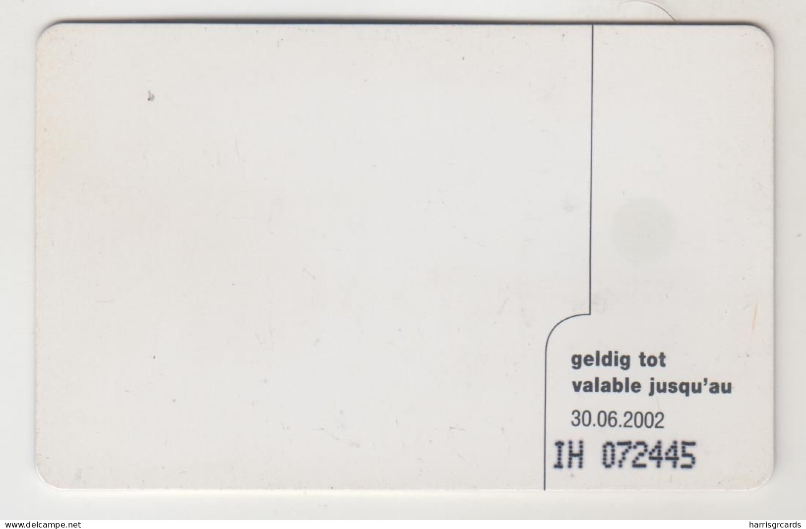BELGIUM - Atomium 500 , CN: IH – 30.06.2002 , 500 BEF, Tirage 20.000, Used - Avec Puce