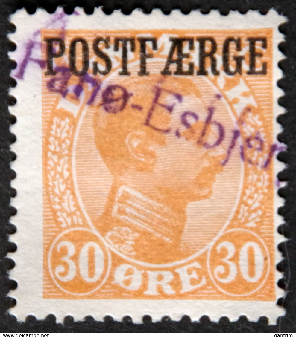 Denmark 1922  Parcel Post (POSTFÆRGE).   Minr.6 (O )  ( Lot  E 2044) - Pacchi Postali