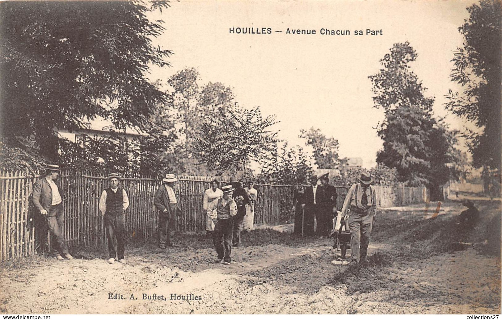 78-HOUILLES- AVENUE CHACUN SA PART - Houilles