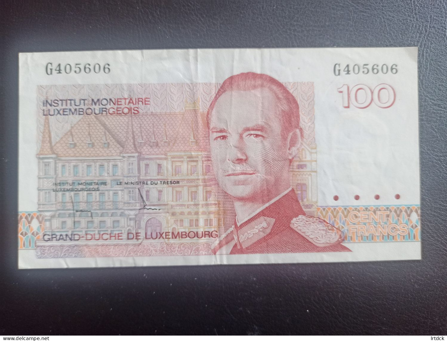 Luxembourg  Billet 100 Francs 1980 Tbe - Lussemburgo