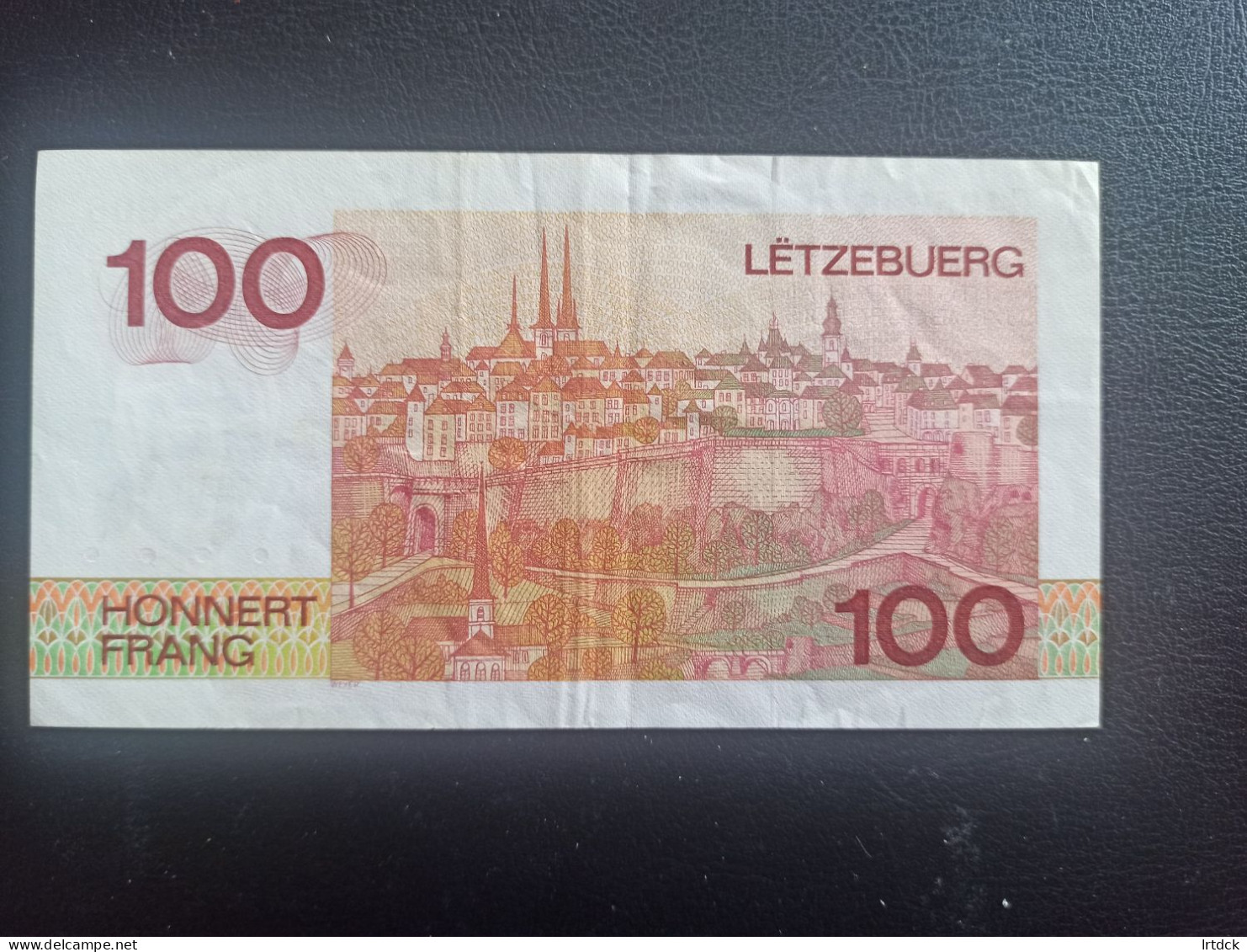 Luxembourg  Billet 100 Francs 1980 Tbe - Luxemburg