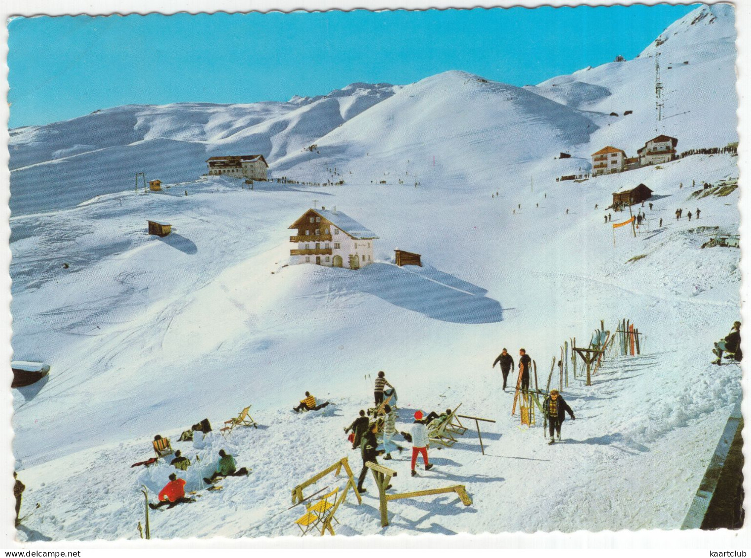 Das Schigebiet Von Hochsölden 2090 M, Ötztal  Tirol - (Österreich/Austria) - 1968 - Imst