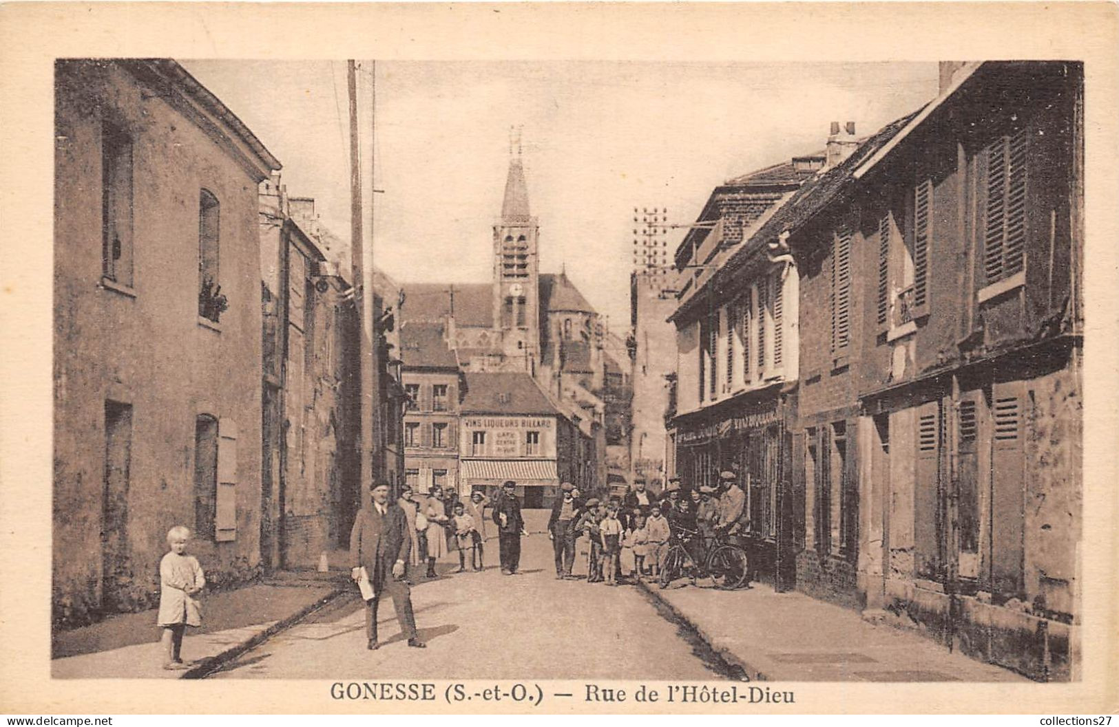 95-GONESSE- RUE DE L'HÔTEL DIEU - Gonesse