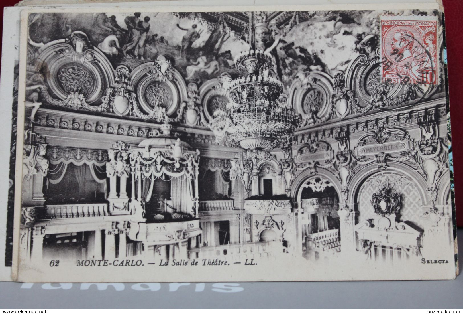 MONTE  CARLO   -       SALLE  DU  THEATRE    -              1923 - Opernhaus & Theater