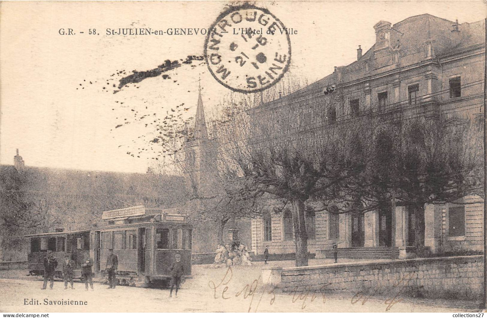 74-SAINT-JULIEN-EN-GENEVOIS-L'HÔTEL DE VILLE - Saint-Julien-en-Genevois