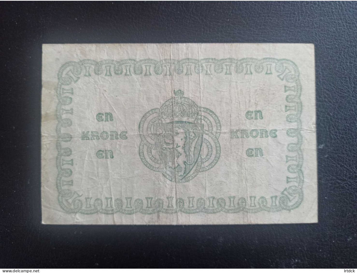 Norvège Billet 1 Krone 1917 - Norvegia