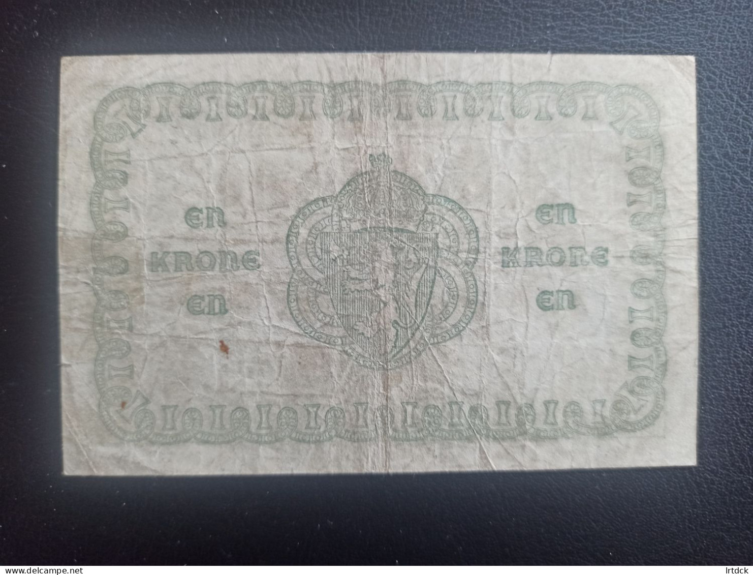Norvège Billet 1 Krone 1917 - Norvège