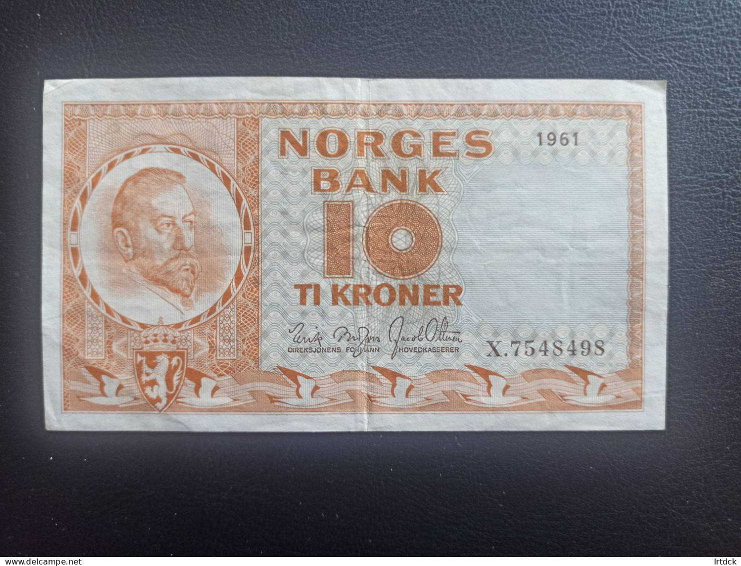 Norvège Billet 10 Kroner 1962 Tbe - Norway