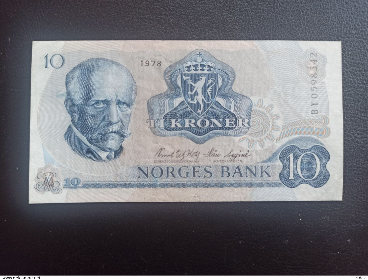 Norvège Billet 10 Kroner 1978 Tbe+ - Norvège