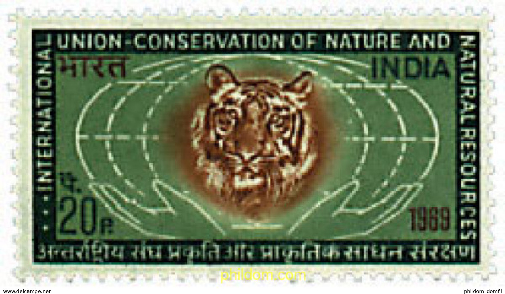 55254 MNH INDIA 1969 LEON - Ungebraucht