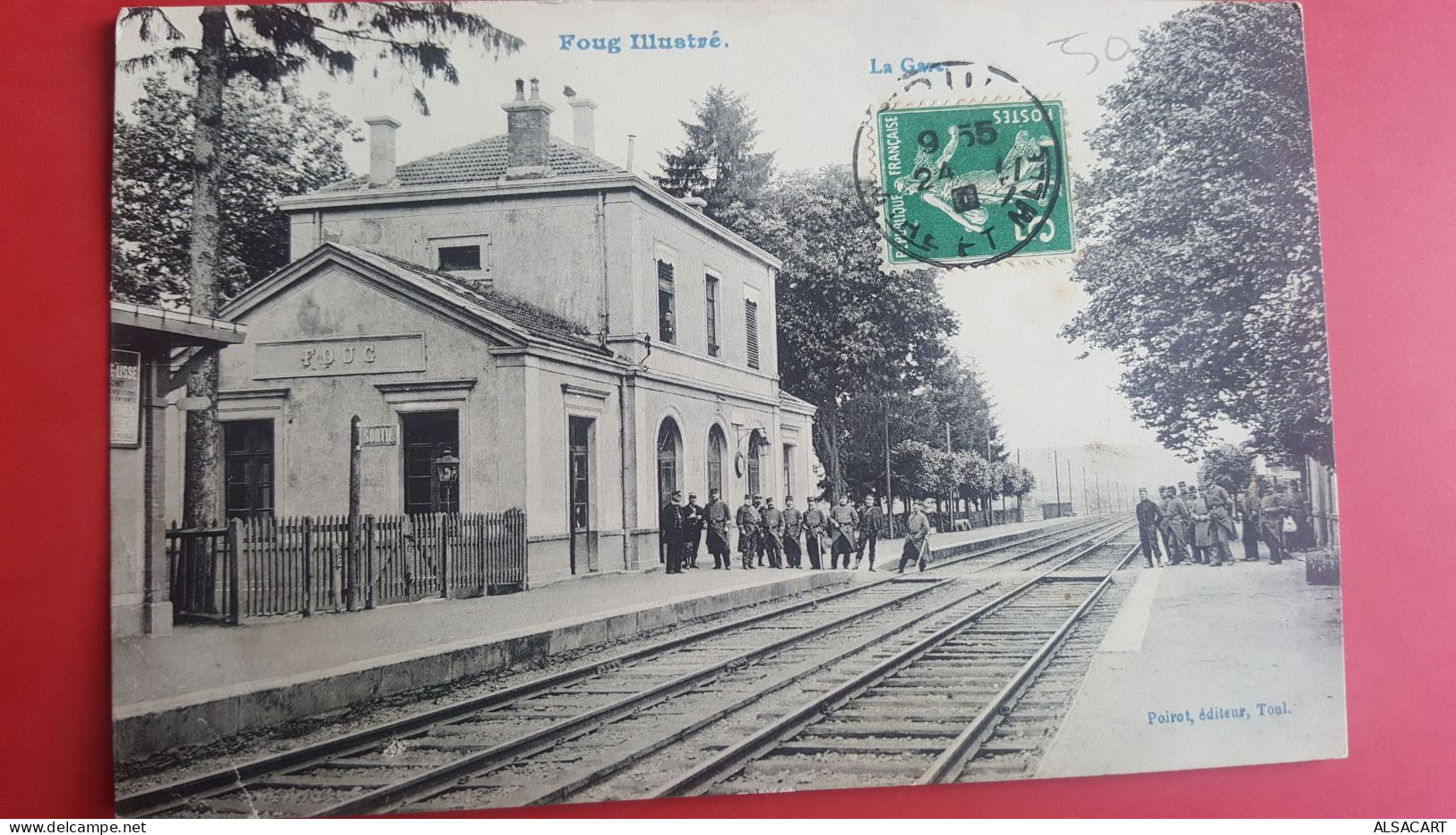 Foug  54 , La Gare - Stazioni Senza Treni