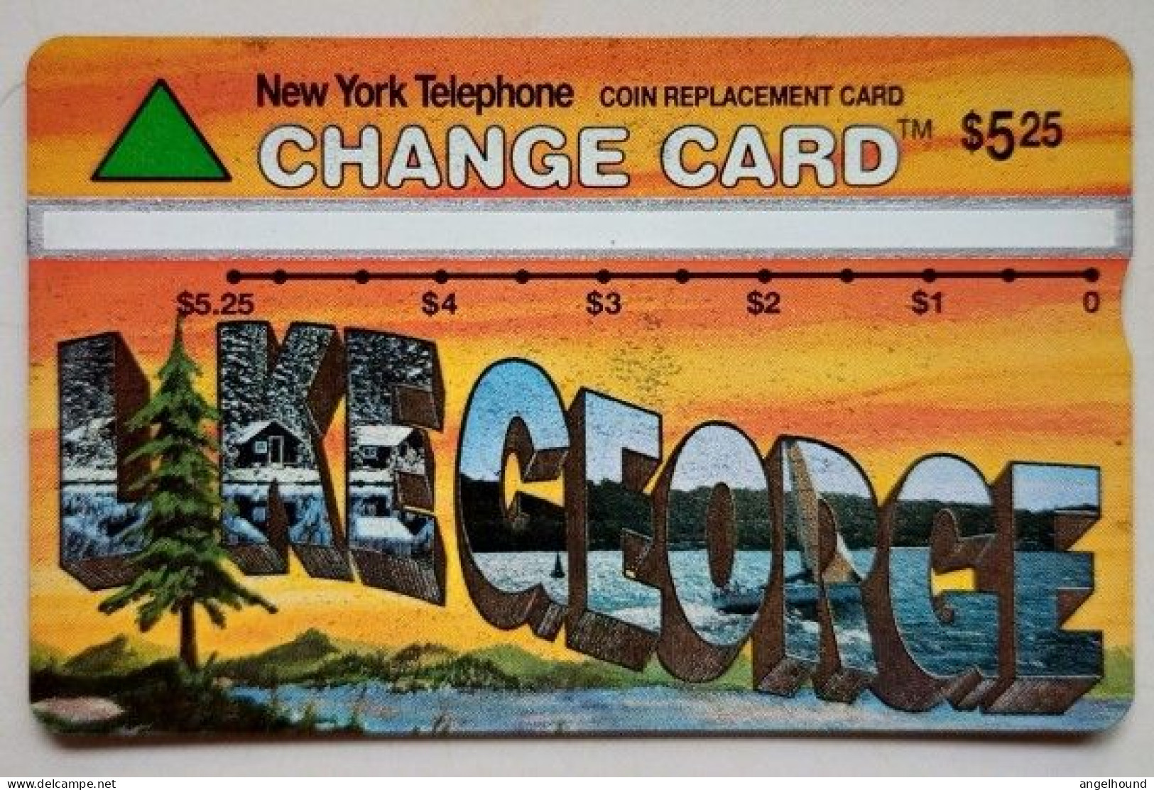 USA NYNEX $5.25  MINT Landis And Gyr " Lake George " 310B - [1] Hologrammkarten (Landis & Gyr)
